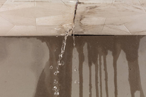Professional Burst Pipe Cleanup technician working in Verplanck, NY
